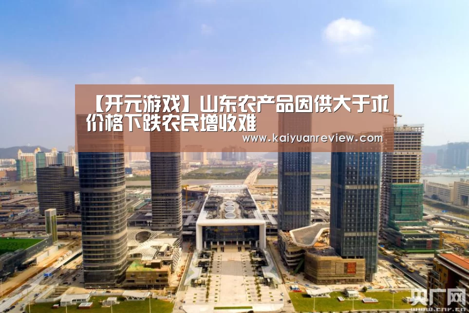 【开元游戏】山东农产品因供大于求价格下跌农民增收难(图3) 开元体育